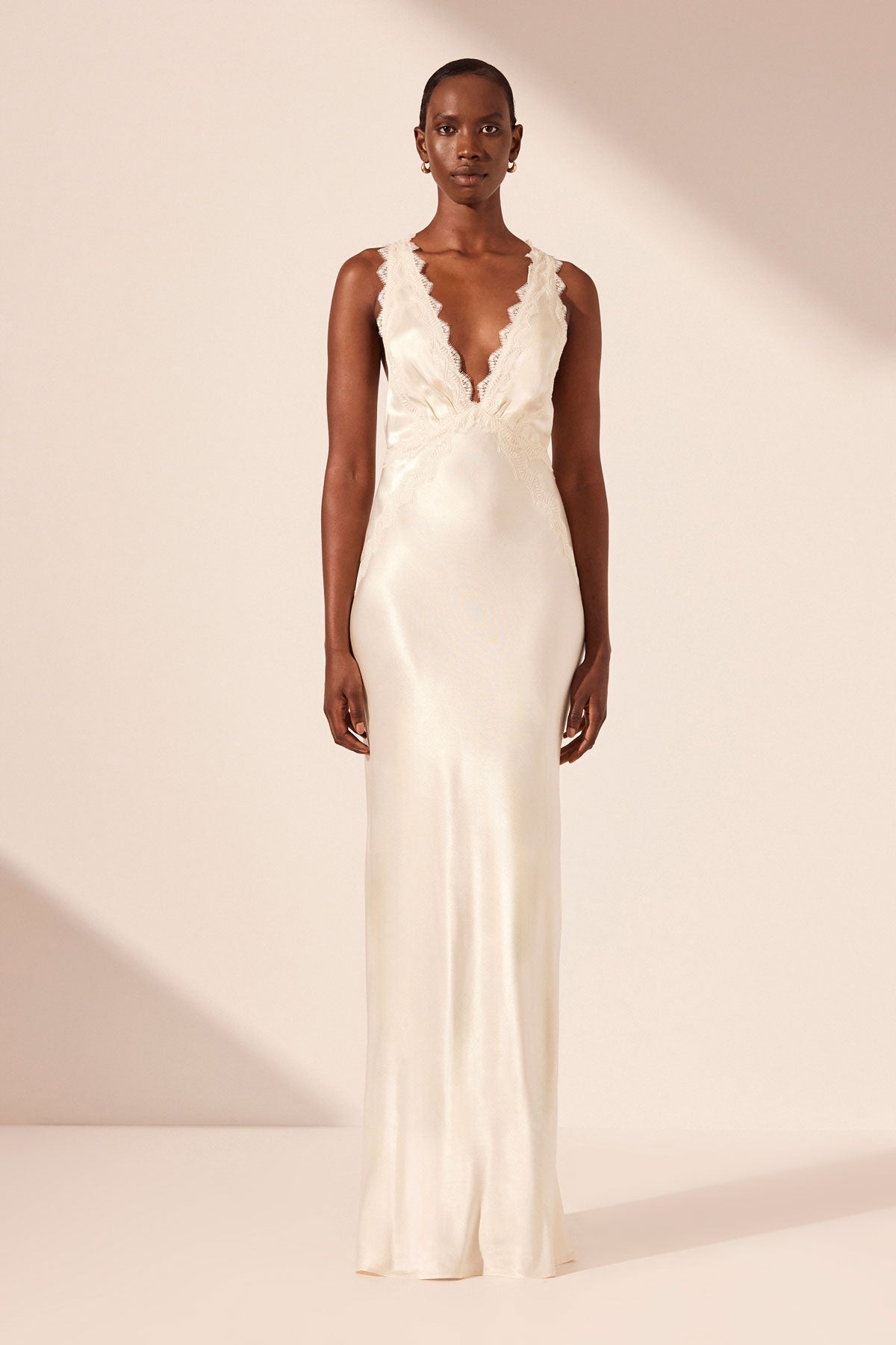 Luna Lace Maxi - Cream