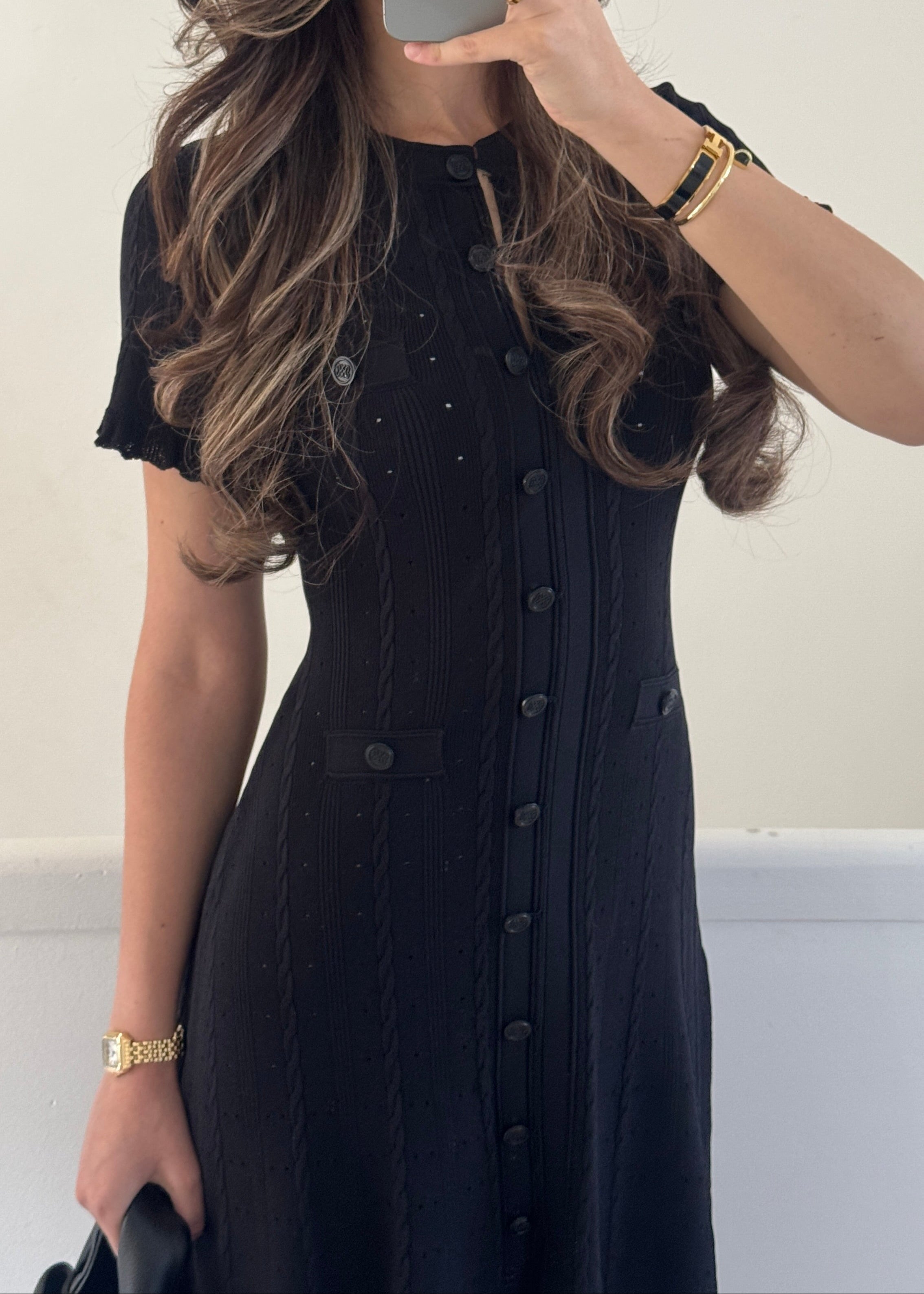 Claire Luxe Tweed Dress