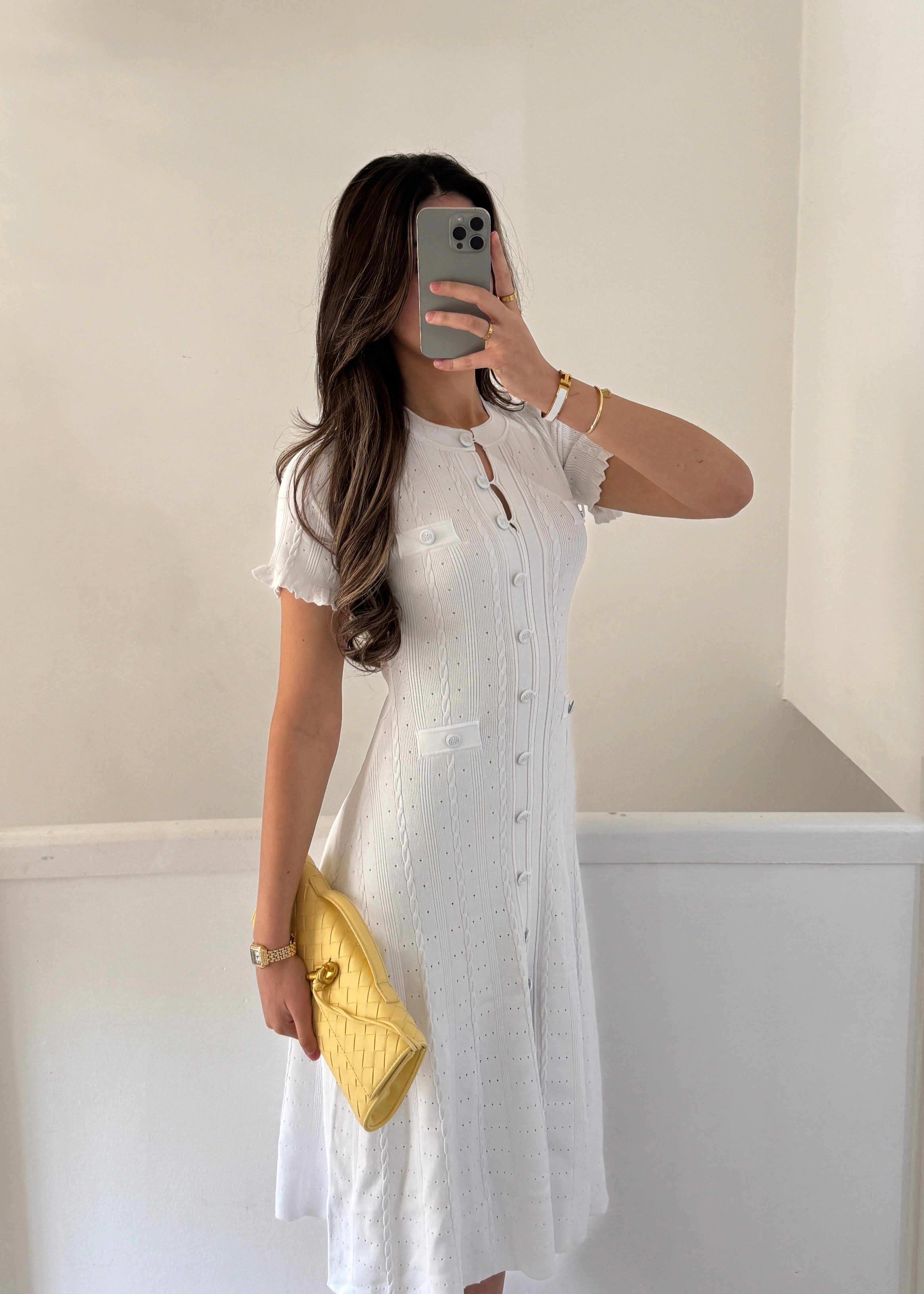 Claire Luxe Tweed Dress