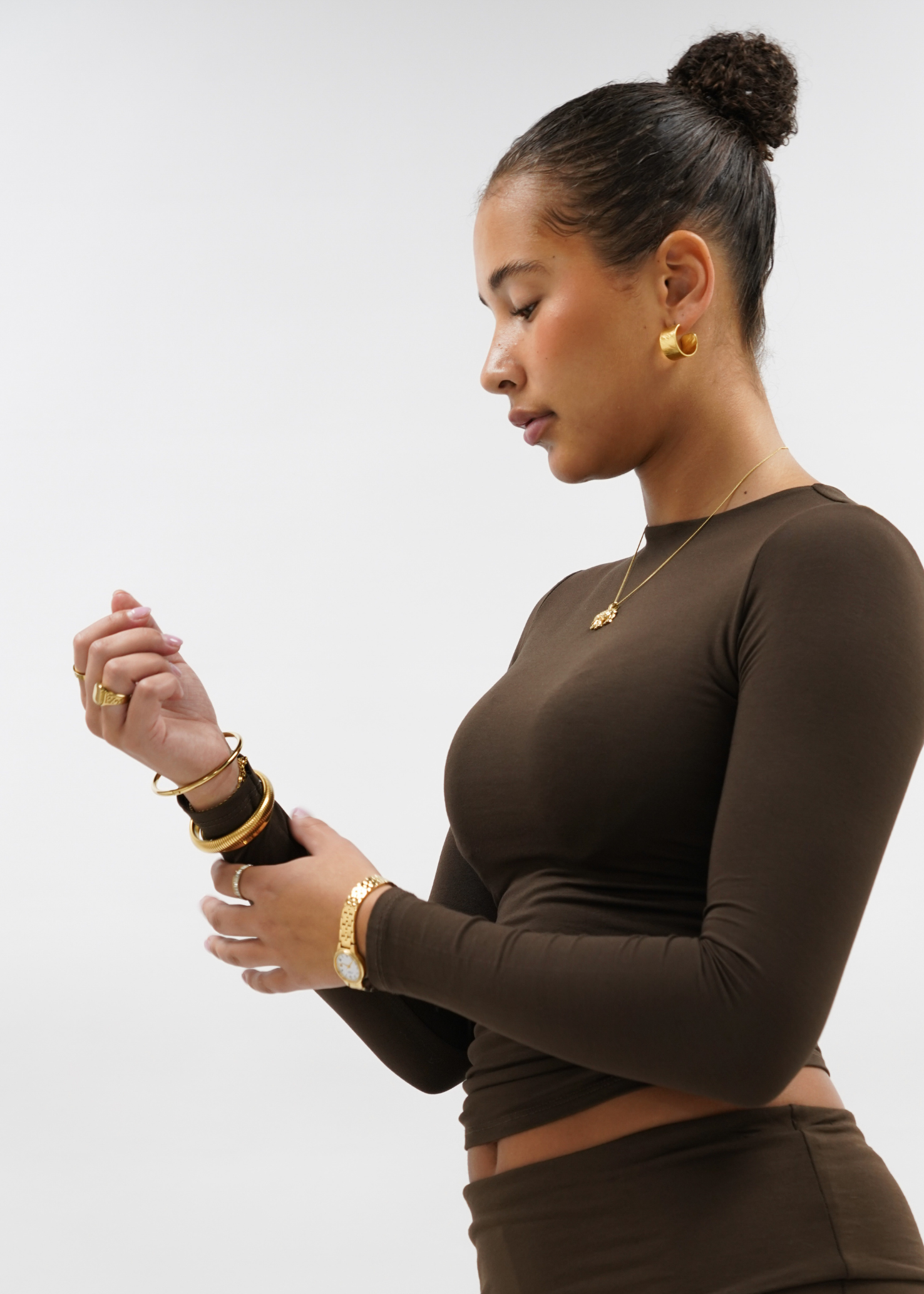 Chocolate Dream Sleeve Top