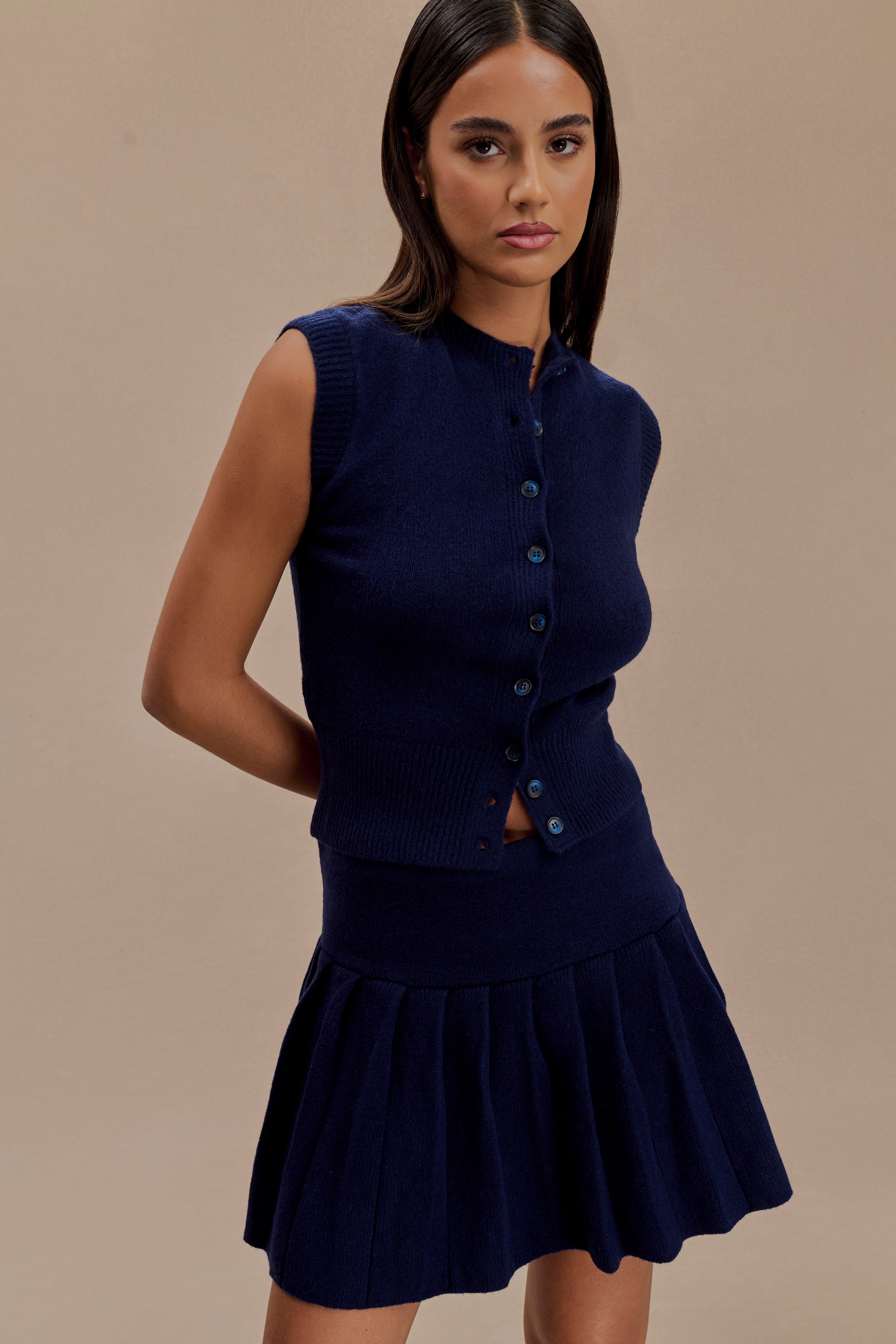 Dionne Pleated Mini Skirt