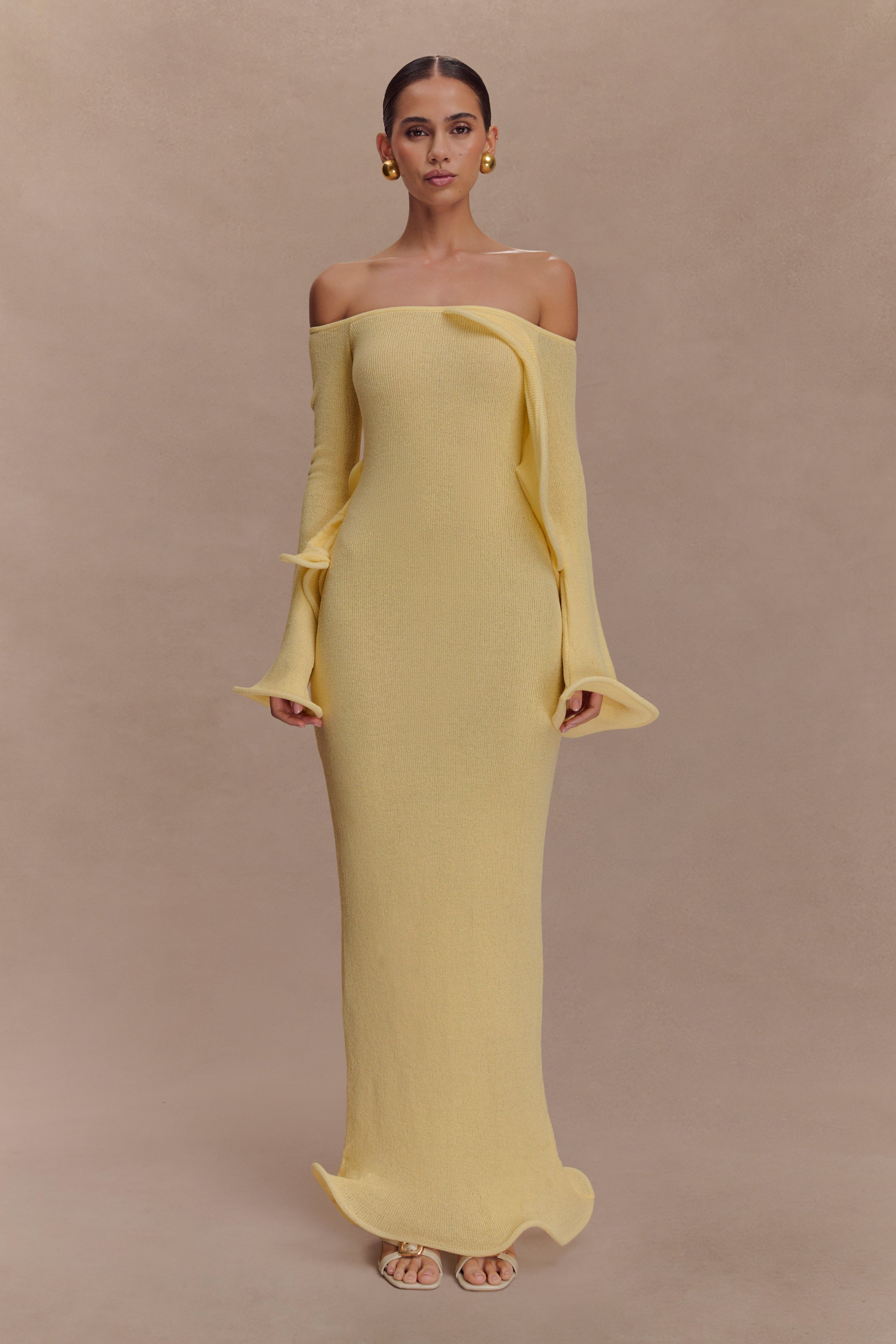 Lemon Breeze Maxi Dress