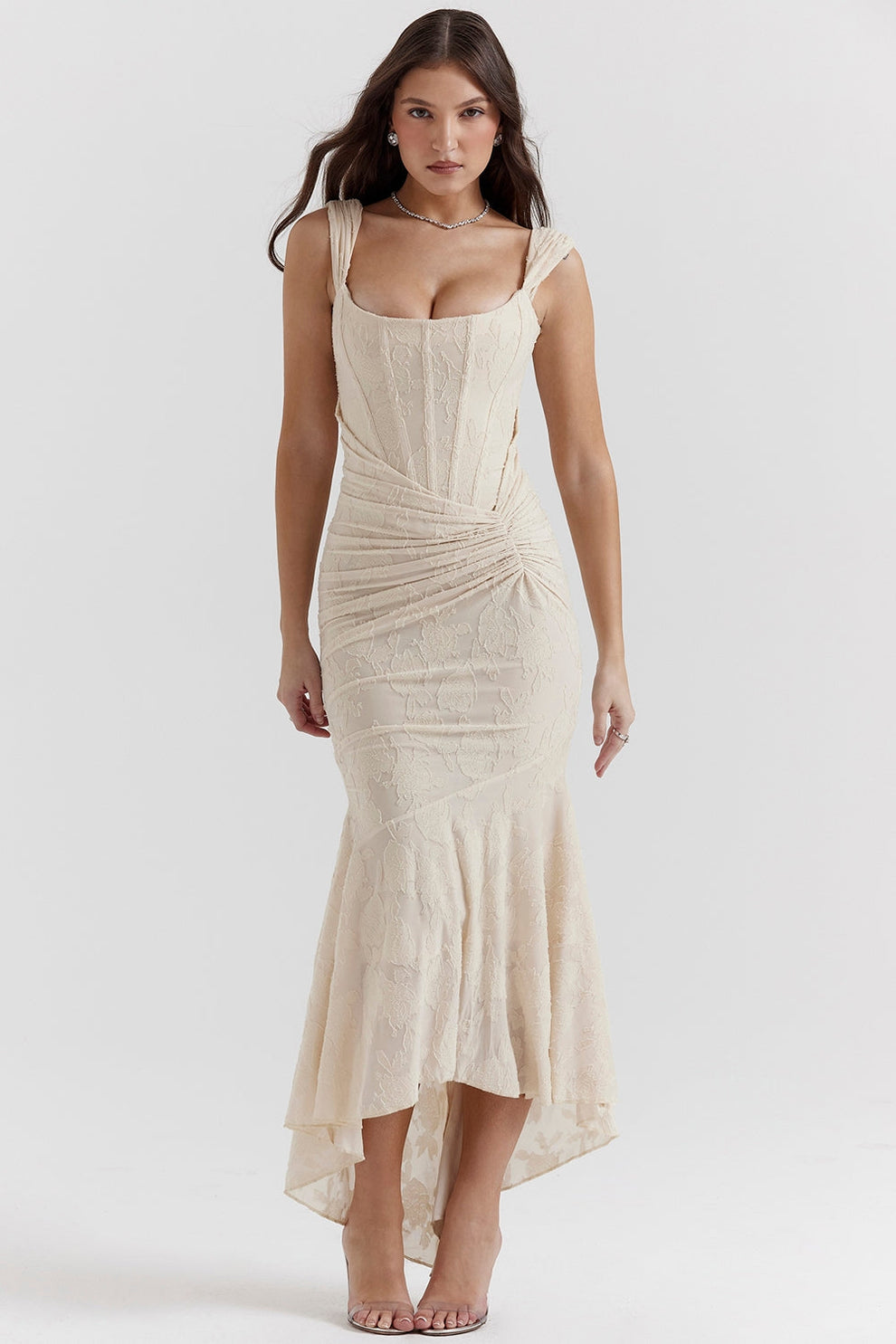 Aveline | Asymmetric Maxi Dress