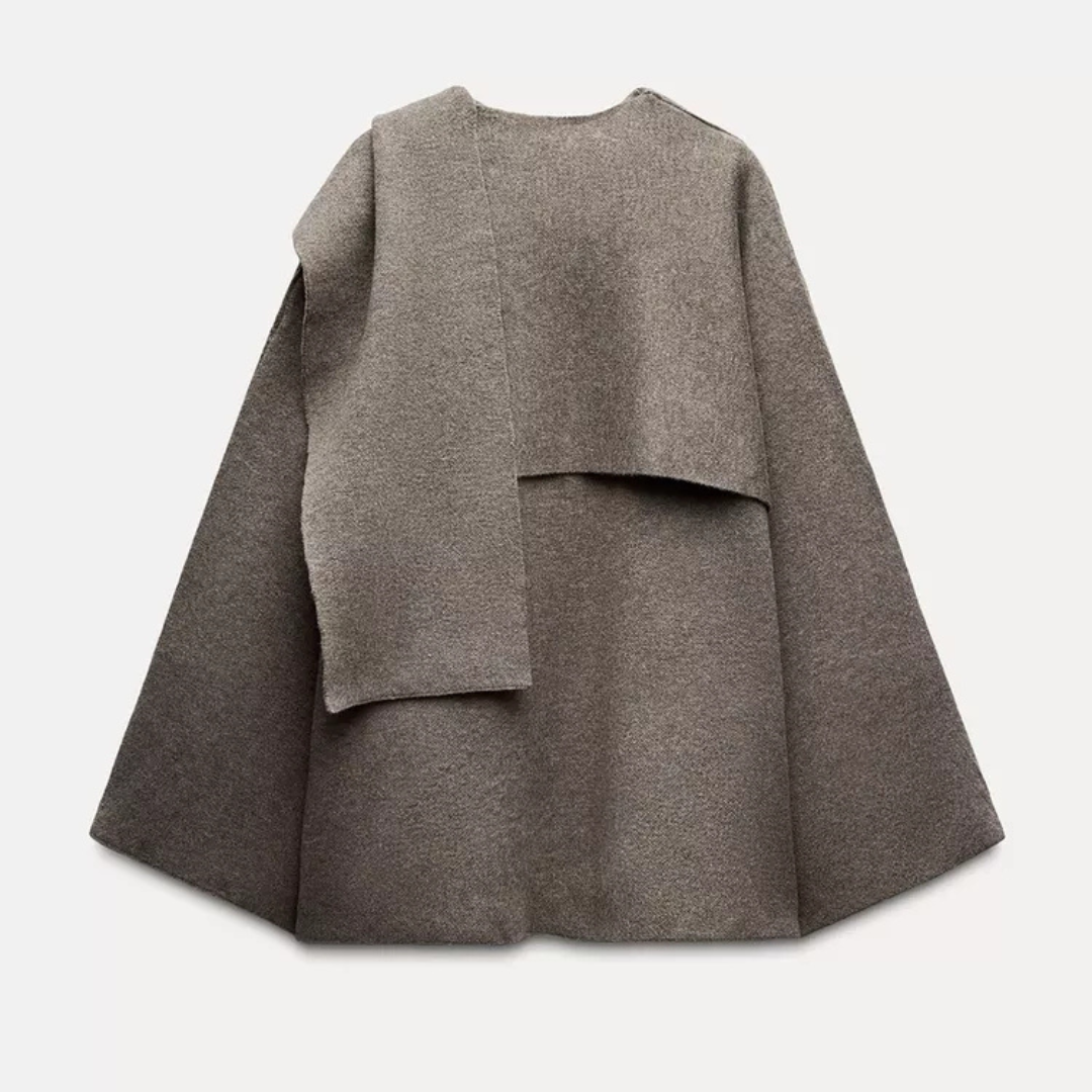 Cape Coat Voor Dames – Oversized Snit, Luxe Look & Ideaal Voor Herfst En Winter