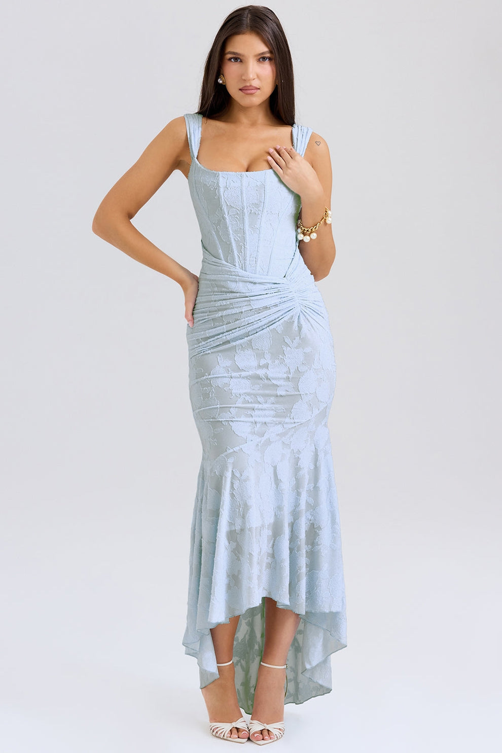 Aveline | Asymmetric Maxi Dress
