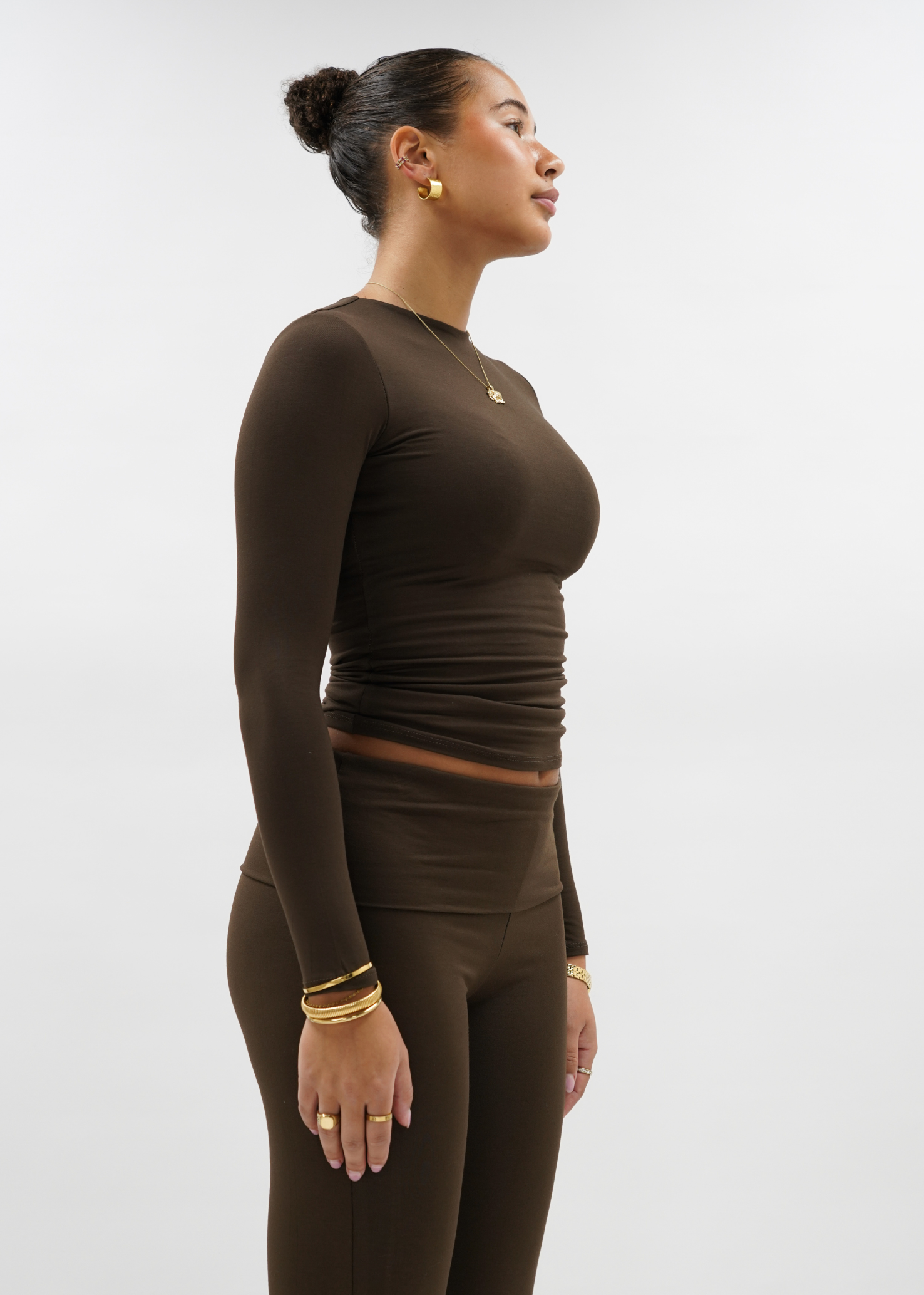 Chocolate Dream Sleeve Top