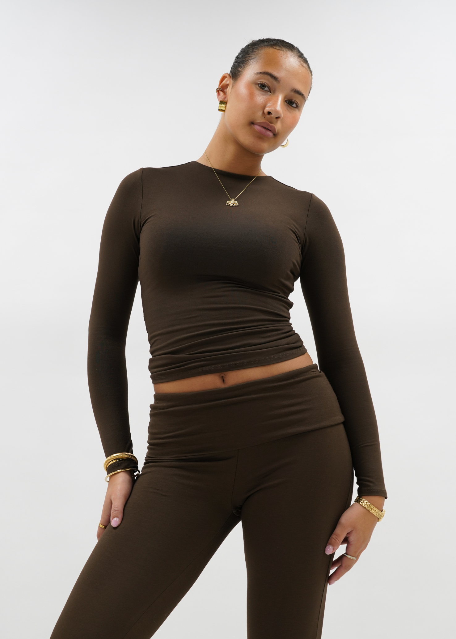 Chocolate Dream Sleeve Top