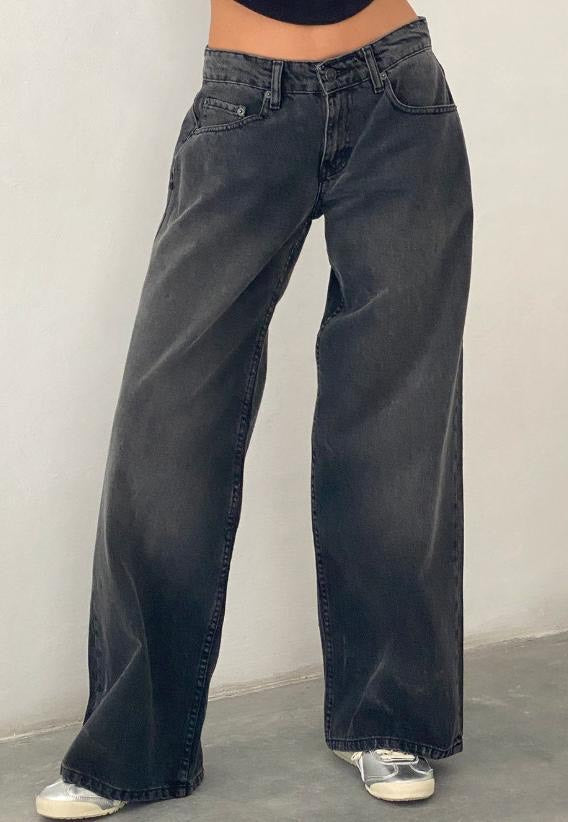 Dames Low Rise Jeans