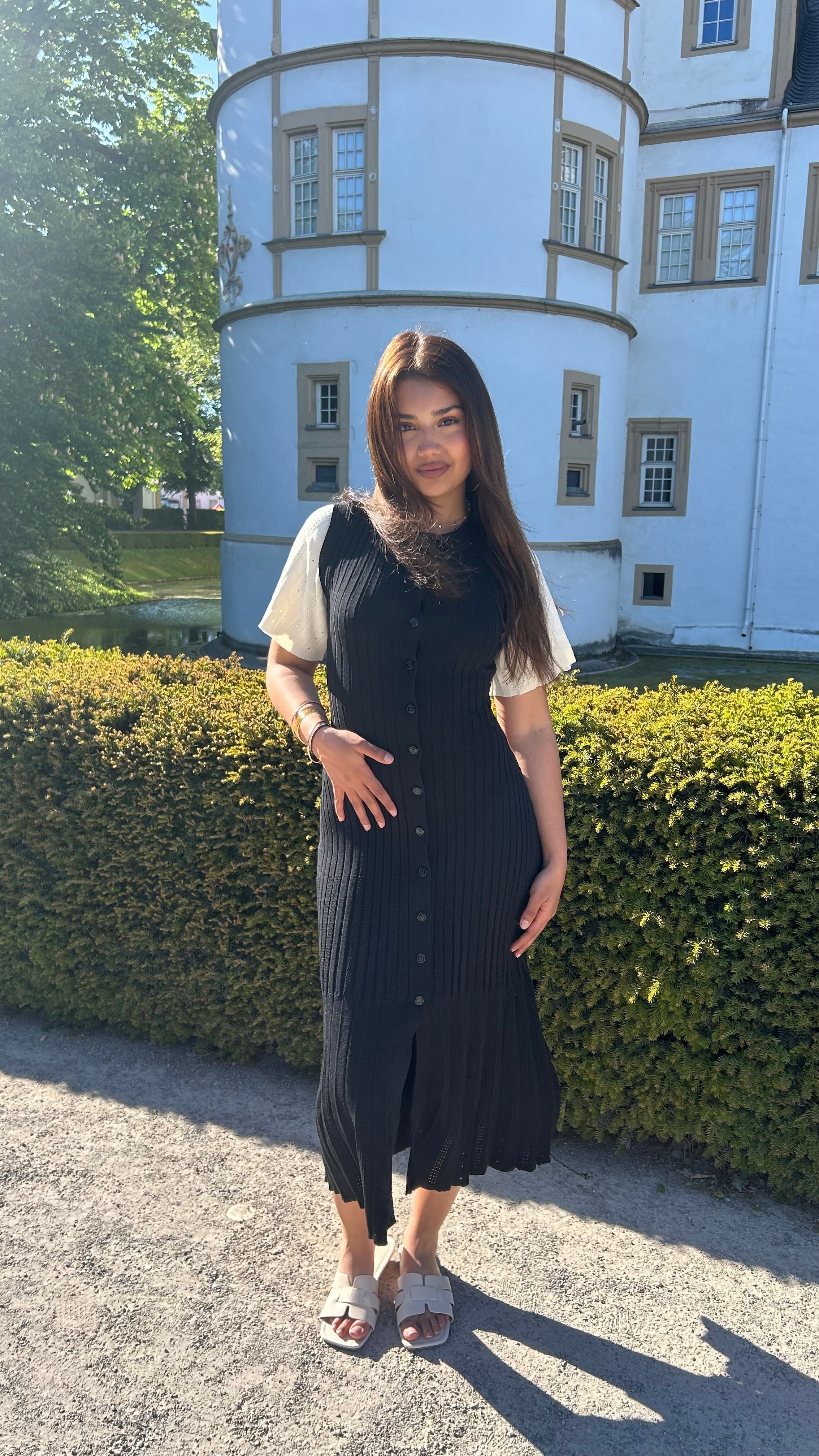 Claire Luxe Tweed Dress