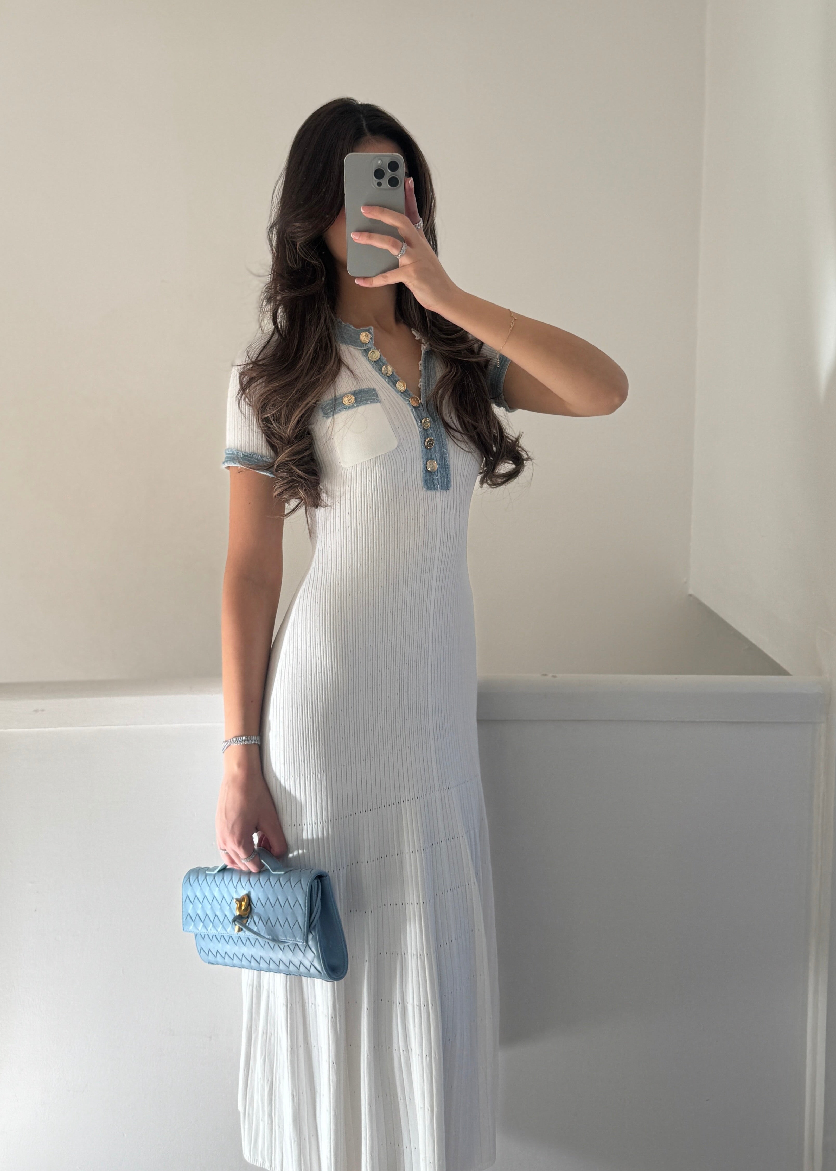 Claire Luxe Tweed Dress