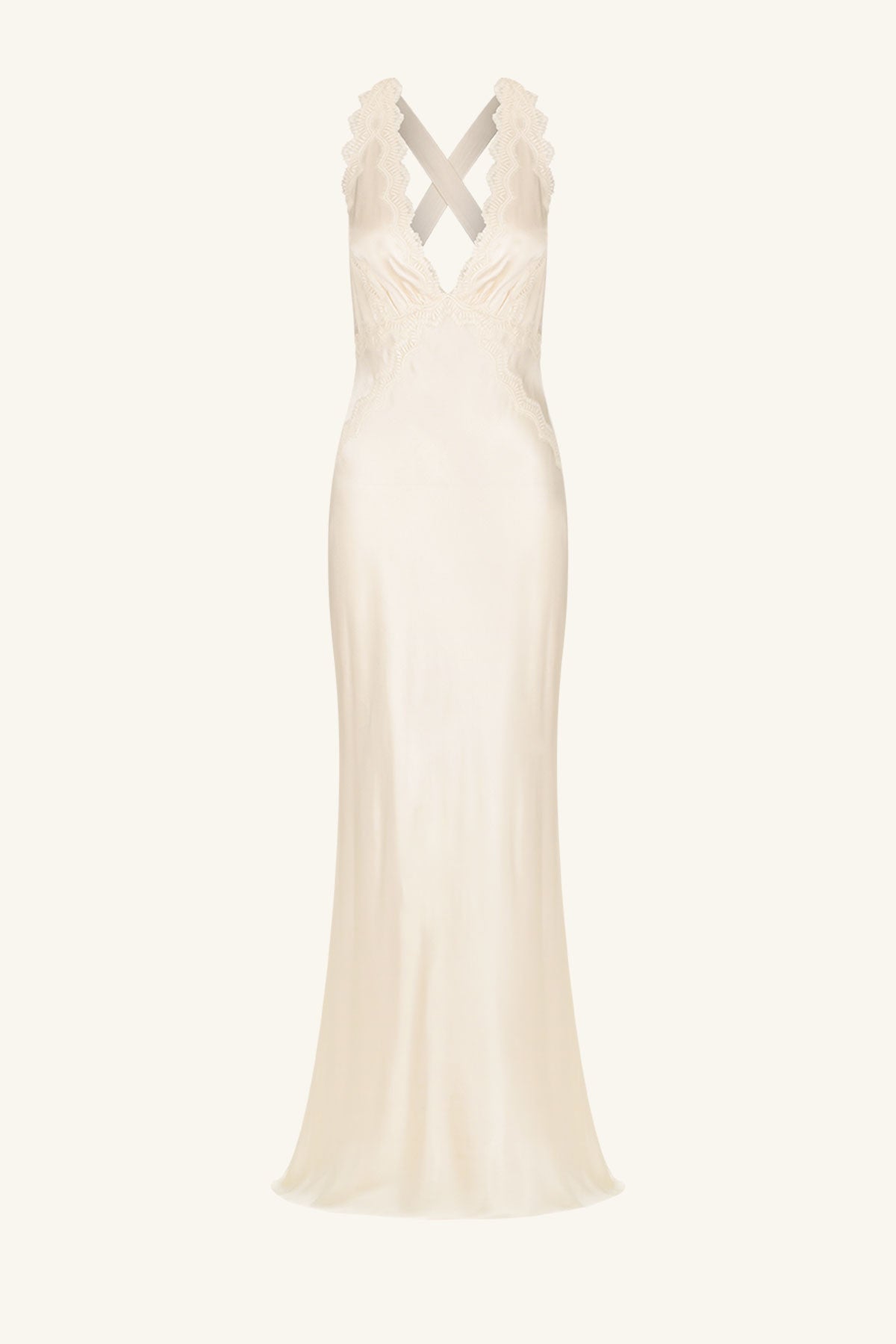 Luna Lace Maxi - Cream