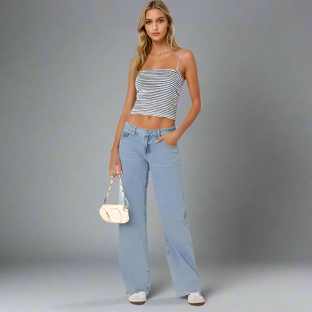 Dames Low Rise Jeans