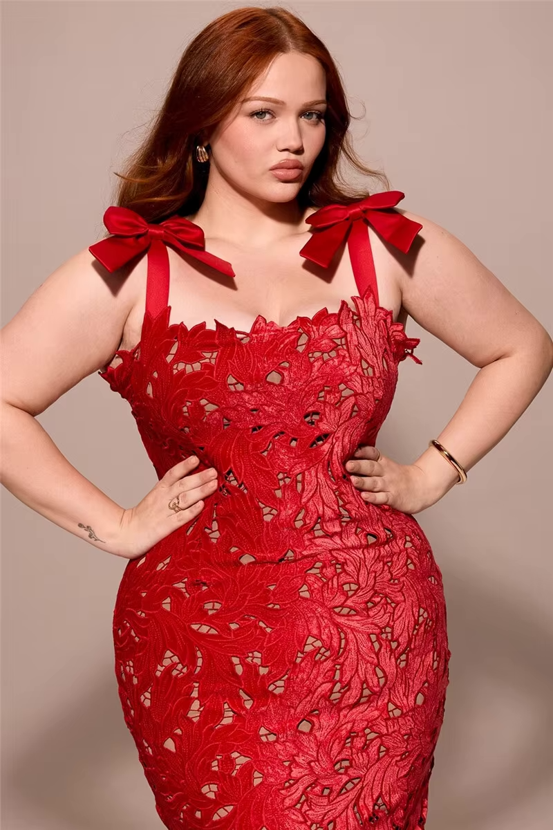 Tiff | Velvet Lace Dress