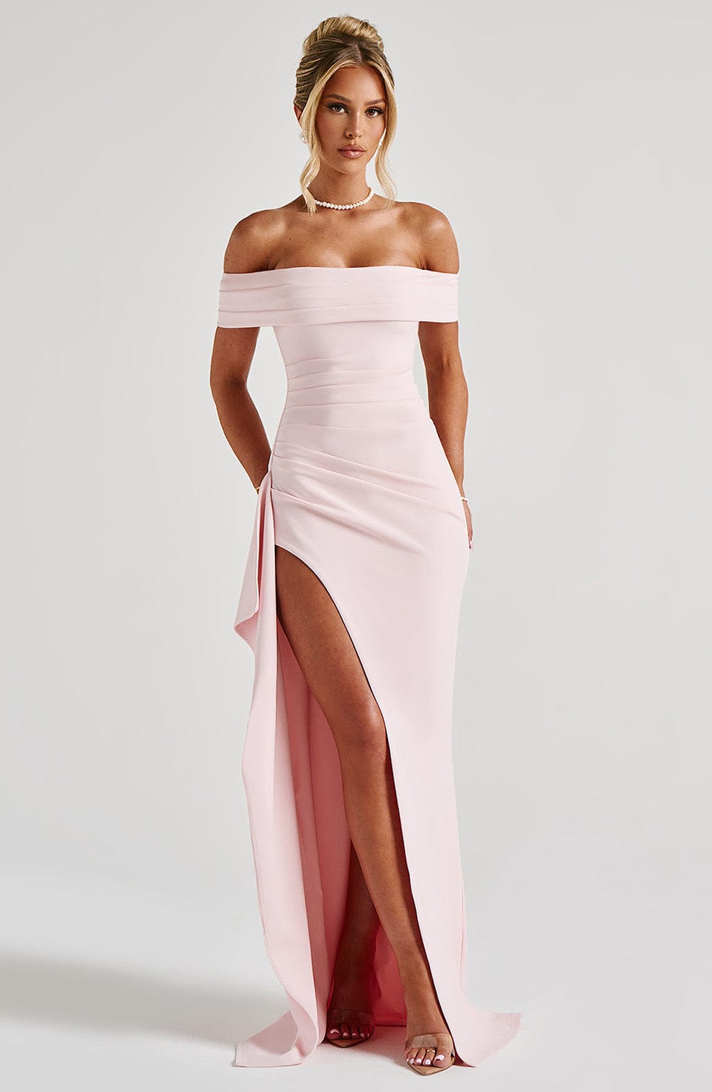 Desi Maxi Dress - Blush